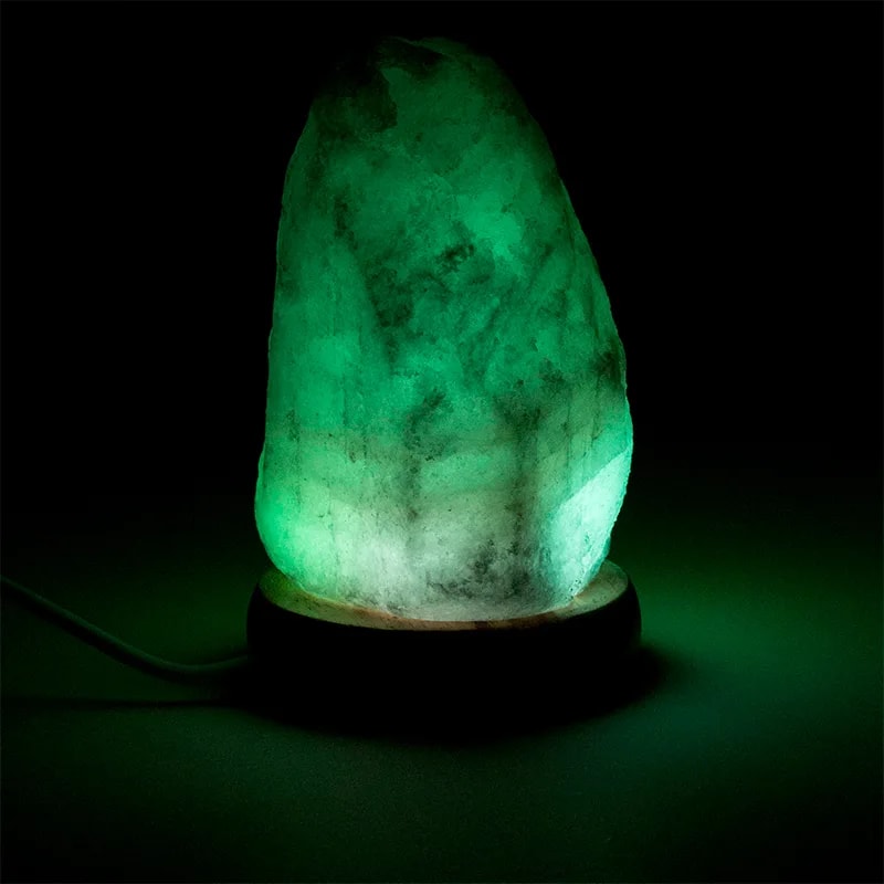 LAMPĂ DIN SARE DE HIMALAYA CU CONECTARE USB PENTRU PURIFICAREA | IONIZAREA | VITAMINIZAREA AERULUI - imagine 4