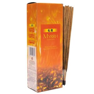 Set bețișoare parfumate naturale G.R. – Smirnă | Purificare sacră și liniște interioară