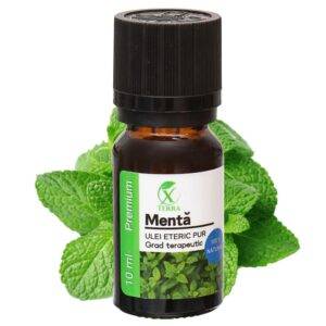 Ulei esențial de Mentă | Ulei eteric 100% natural și pur | 10 ml | XTERRA®