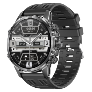 Smartwatch TWINKLER®, Ceas Inteligent Bărbătesc, TKY53, ecran AMOLED 1.75”, Rezoluție 466x466, Procesor Realtek 8773EWE-VP, Aplicație FitCloudPro, Apeluri Bluetooth 5.3, Multiple monitorizări sănătate și moduri sport, Notificări rețele sociale, Lanternă LED, negru
