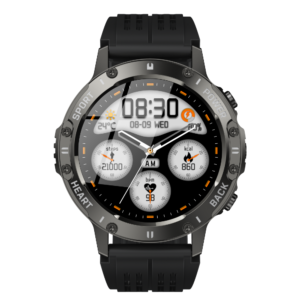 Alternative view of Smartwatch TWINKLER®, Ceas Inteligent Bărbătesc, TKY113, ecran TFT HD 1.39”, Rezoluție 360x360, Procesor Realtek RTL8762DT, Aplicație FitCloudPro, Apeluri Bluetooth 5.2, Multiple monitorizări sănătate și moduri sport, Curea silicon, negru