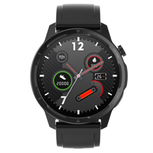 Alternative view of Smartwatch TWINKLER®, Ceas Inteligent Unisex, TKY-S52M, ecran TFT IPS 1,39”, Rezoluție 360x360, Procesor Realtek 8763EWE, Aplicație DaFit, Apeluri Bluetooth 5.2, Multiple monitorizări sănătate și moduri sport, curea de silicon, negru