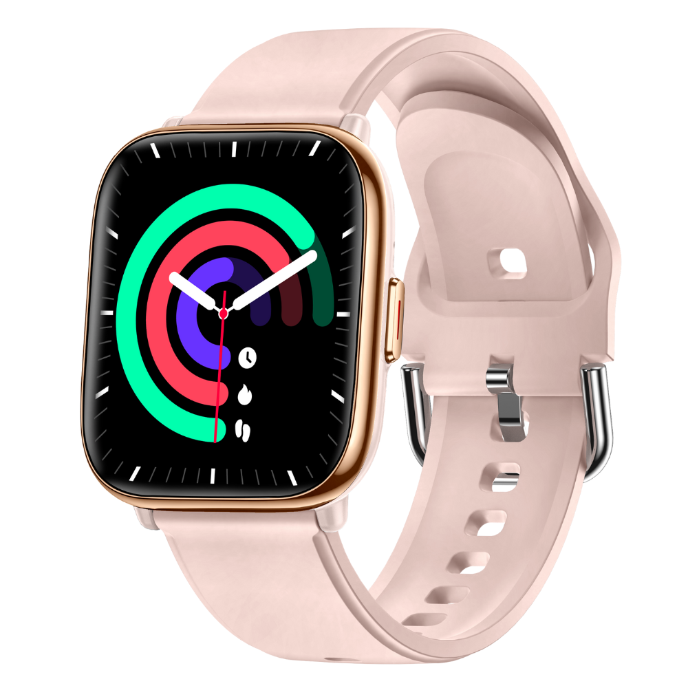 Smartwatch TWINKLER®, Ceas Inteligent Unisex, TKY05, ecran AMOLED 1.75”, Rezoluție 390x450, 1ATM, Procesor JL7012A6, Apeluri Bluetooth 5.3, Monitorizare Sănătate, 120 moduri sport, rose - imagine 3