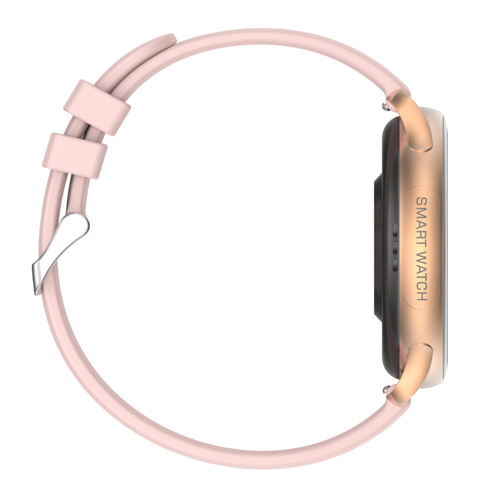 Smartwatch TWINKLER®, Ceas Inteligent Unisex, TKY-HK49, ecran AMOLED 1.43”, Rezoluție 466×466, Procesor JL7012A6S, Aplicație DaFit, Apeluri Bluetooth 5.3, Multiple monitorizări sănătate și moduri sport, Curea silicon, rose - imagine 5