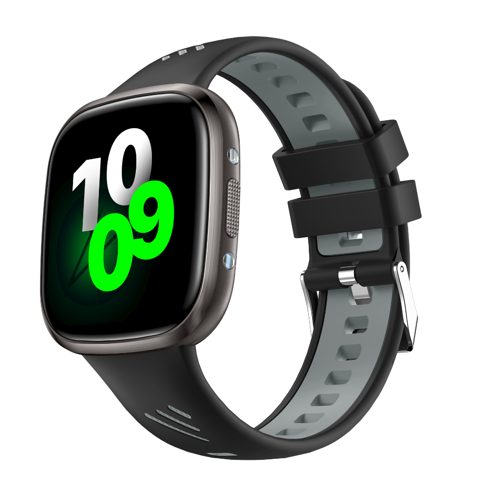 Smartwatch TWINKLER®, Ceas Inteligent Unisex, TKY03, ecran 1.72” IPS TFT, rezoluție 360x360, IP68, Procesor AB5691, Apeluri Bluetooth 5.2, Monitorizare Sănătate, Multiple moduri sport, negru - imagine 5