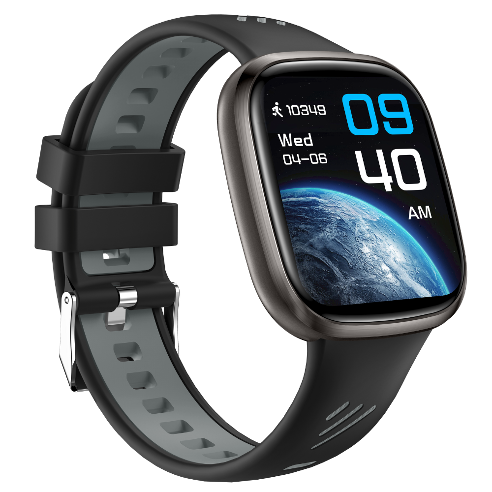 Smartwatch TWINKLER®, Ceas Inteligent Unisex, TKY03, ecran 1.72” IPS TFT, rezoluție 360x360, IP68, Procesor AB5691, Apeluri Bluetooth 5.2, Monitorizare Sănătate, Multiple moduri sport, negru - imagine 6