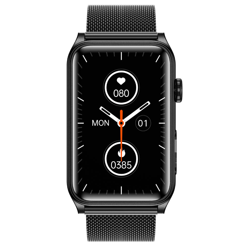 Smartwatch TWINKLER®, Ceas Inteligent Damă, TK76, ecran 1.57” HD, rezoluție 200x320, IP68, procesor AB5681F/G, Apeluri Bluetooth 5.3, Monitorizare Sănătate, 100+ Moduri Sportive, Lanternă LED, Baterie de lungă durată, brățară metalică - imagine 4