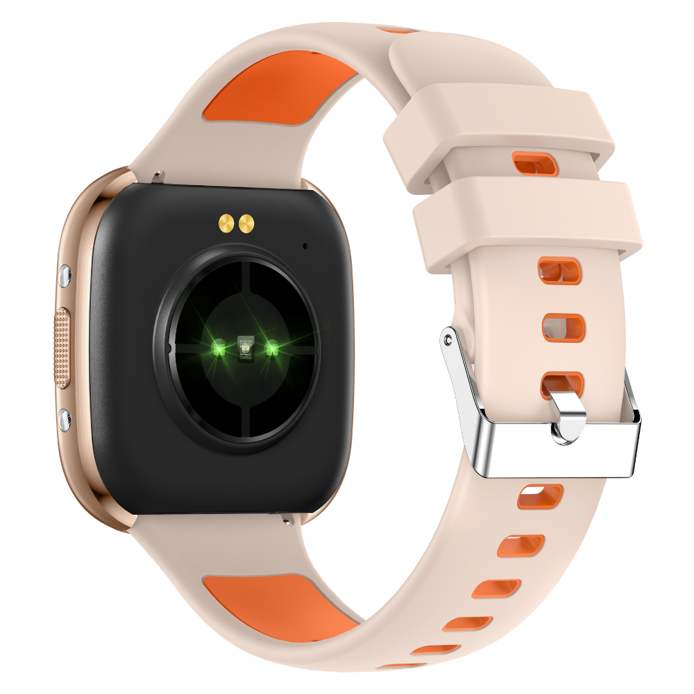 Smartwatch TWINKLER®, Ceas Inteligent Unisex, TKY03, ecran 1.72” IPS TFT, Rezoluție 360x360, IP68, Procesor AB5691, Apeluri Bluetooth 5.2, Monitorizare Sănătate, rose gold - imagine 8