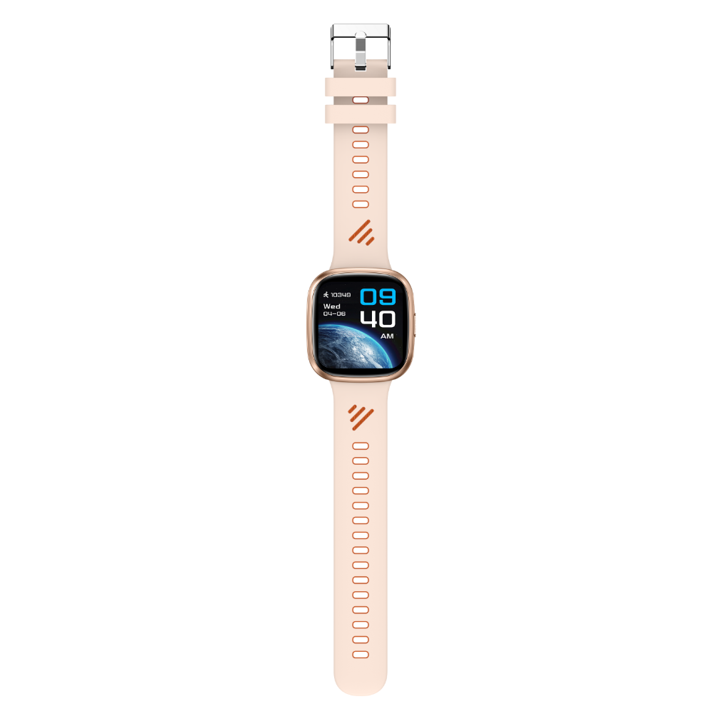 Smartwatch TWINKLER®, Ceas Inteligent Unisex, TKY03, ecran 1.72” IPS TFT, Rezoluție 360x360, IP68, Procesor AB5691, Apeluri Bluetooth 5.2, Monitorizare Sănătate, rose gold - imagine 10