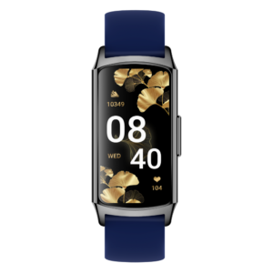 Alternative view of Smartwatch TWINKLER®, Ceas Inteligent de Damă, TKY-H29, ecran Amoled 1.58”, Rezoluție 228×460, Procesor Realtek 8763EWE, Aplicație FitCloudPro, Apeluri Bluetooth 5.2, Multiple monitorizări sănătate și moduri sport, Curea silicon, albastru