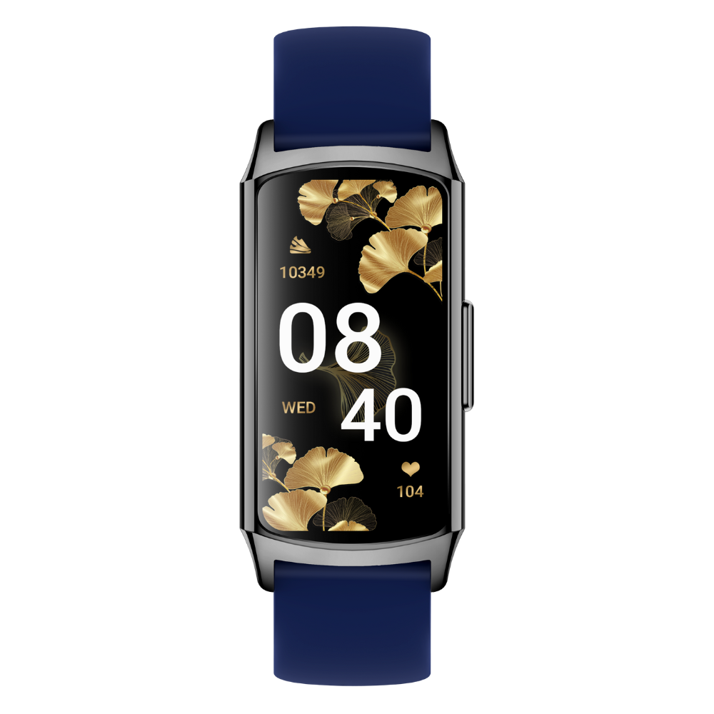 Smartwatch TWINKLER®, Ceas Inteligent de Damă, TKY-H29, ecran Amoled 1.58”, Rezoluție 228×460, Procesor Realtek 8763EWE, Aplicație FitCloudPro, Apeluri Bluetooth 5.2, Multiple monitorizări sănătate și moduri sport, Curea silicon, albastru - imagine 2