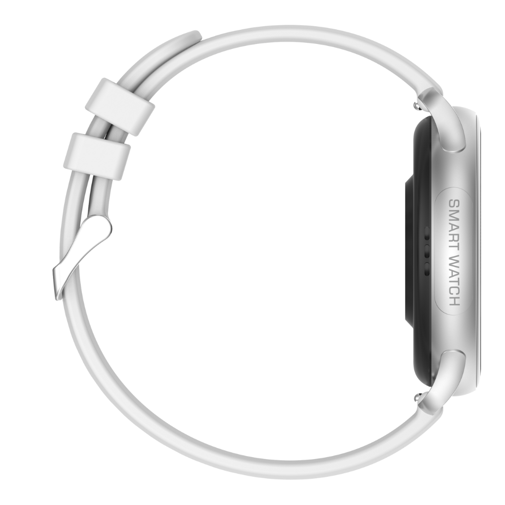 Smartwatch TWINKLER®, Ceas Inteligent Unisex, TKY-HK49, ecran AMOLED 1.43”, Rezoluție 466×466, Procesor JL7012A6S, Aplicație DaFit, Apeluri Bluetooth 5.3, Multiple monitorizări sănătate și moduri sport, Curea silicon, silver - imagine 4