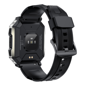 Alternative view of Smartwatch Ceas Inteligent, PG333, Ecran 1,92”, TFT HD, Rezoluție 320x386, Procesor Realtek 8762 de mare viteză, Aplicație ZGfit, Bluetooth 5.1, Oximetru, Tensiometru, 5ATM Rezistență la apă, Multiple monitorizări sănătate și moduri sport, Brațară silicon negru