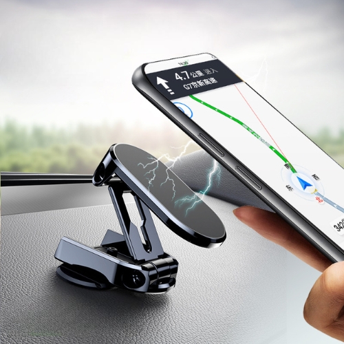 Suport auto magnetic C91, compatibil cu toate telefoanele, lipire pe bord - imagine 6