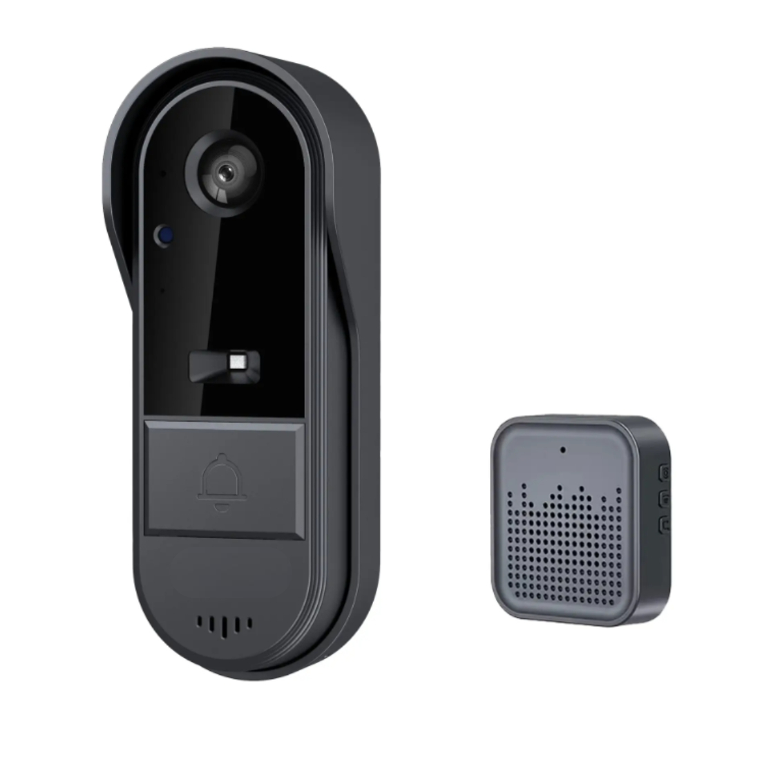 Sonerie video inteligentă wireless, Smart Intercom EM-M15, IP65 Waterproof, Night Vision, TUYA App video doorbell - imagine 4