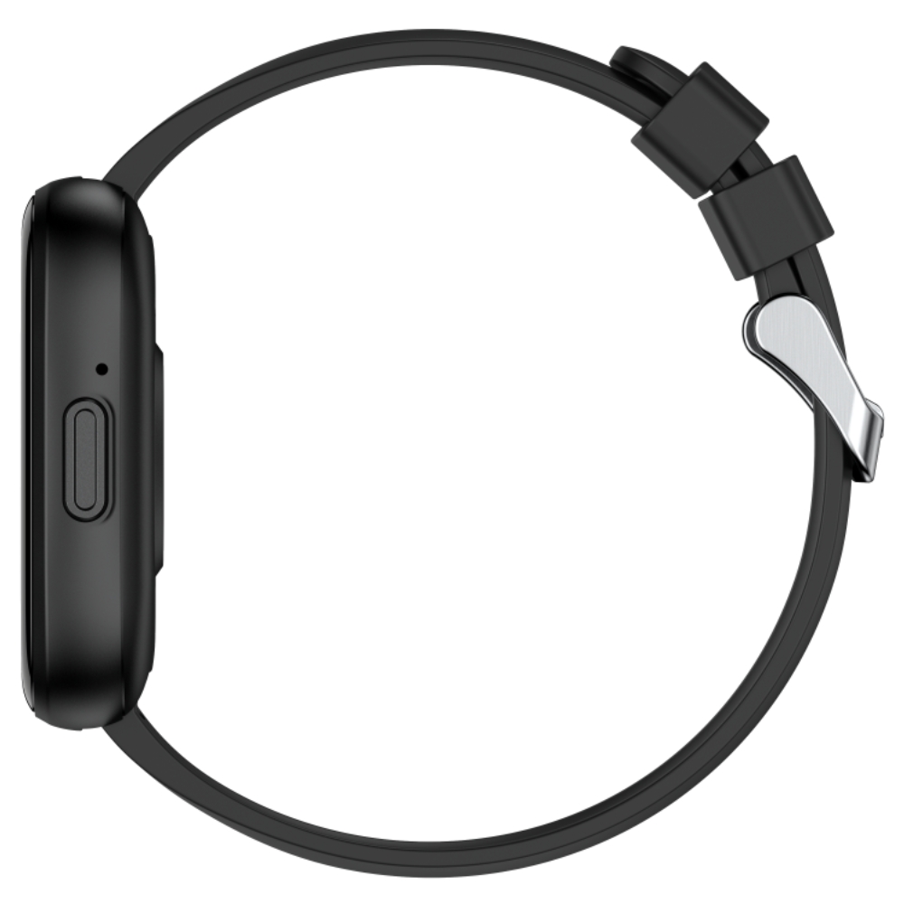 Smartwatch COOSTAR®, Ceas Inteligent Unisex, EM-CR077-BLACK, ecran TFT 1,85”, Rezoluție 240x284, Procesor JL7012F6, Oximetru, Tensiometru, Aplicație DaFit, Apeluri Bluetooth 5.2, Multiple monitorizări sănătate și moduri sport, Brațară silicon negru - imagine 5