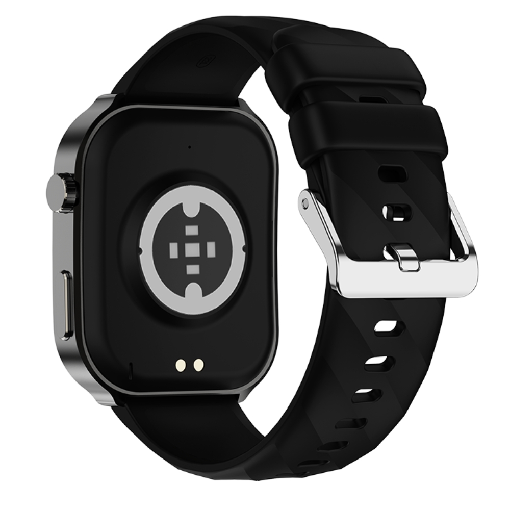 Smartwatch COOSTAR®, Ceas Inteligent Unisex, EM-CR030-BLACK, ecran TFT 2,2”, Rezoluție 320 x 386 px, Procesor JL7012F, Oximetru, Tensiometru, Aplicație FitCloud Pro, Apeluri Bluetooth 5.2, Multiple monitorizări sănătate și moduri sport, Brațară silicon negru - imagine 6