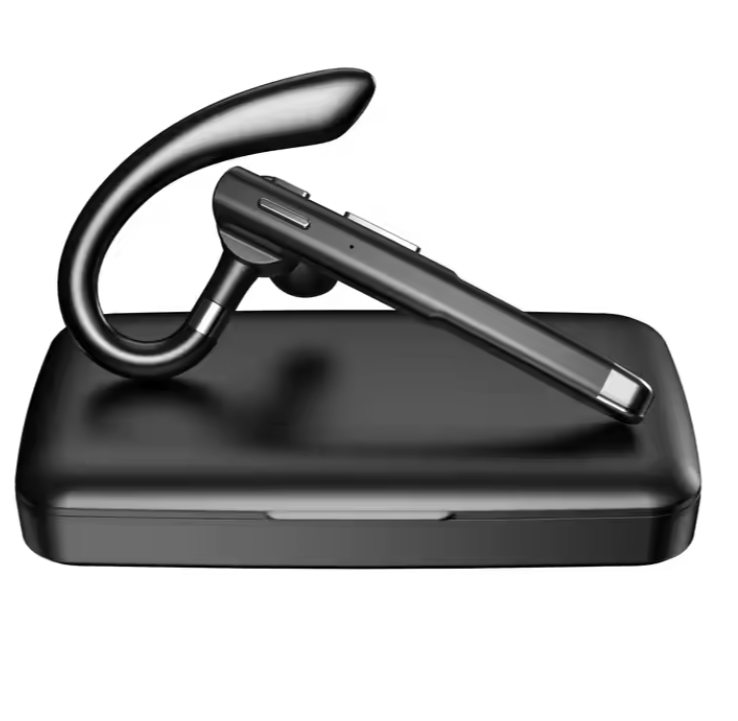 Cască Bluetooth Handsfree Business, EM-YYK520 cu Microfon HD, Reducere Zgomot, LED, suport ureche ergonomic - imagine 2