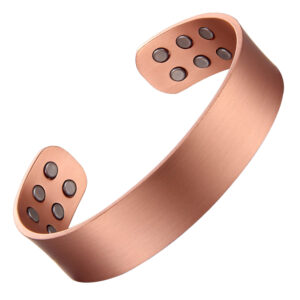 BRĂȚARĂ MAGNETICĂ TERAPEUTICĂ XTERRA DIN CUPRU PUR 99,99% CU 8 MAGNEȚI DE NEODIM | Model VS729