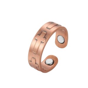 INEL DE CUPRU XTERRA 99,99% PUR CU 2 MAGNEȚI DE NEODIM | Model VS-R129