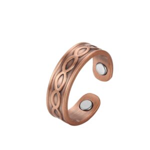 INEL DE CUPRU XTERRA 99,99% PUR CU 2 MAGNEȚI DE NEODIM | Model VS-R130
