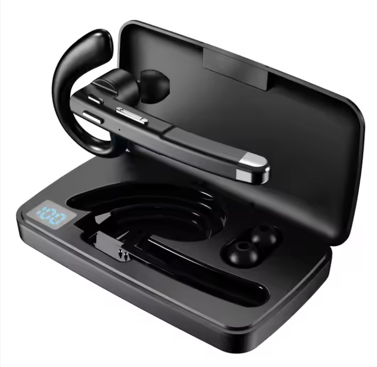Cască Bluetooth Handsfree Business, EM-YYK520 cu Microfon HD, Reducere Zgomot, LED, suport ureche ergonomic - imagine 5