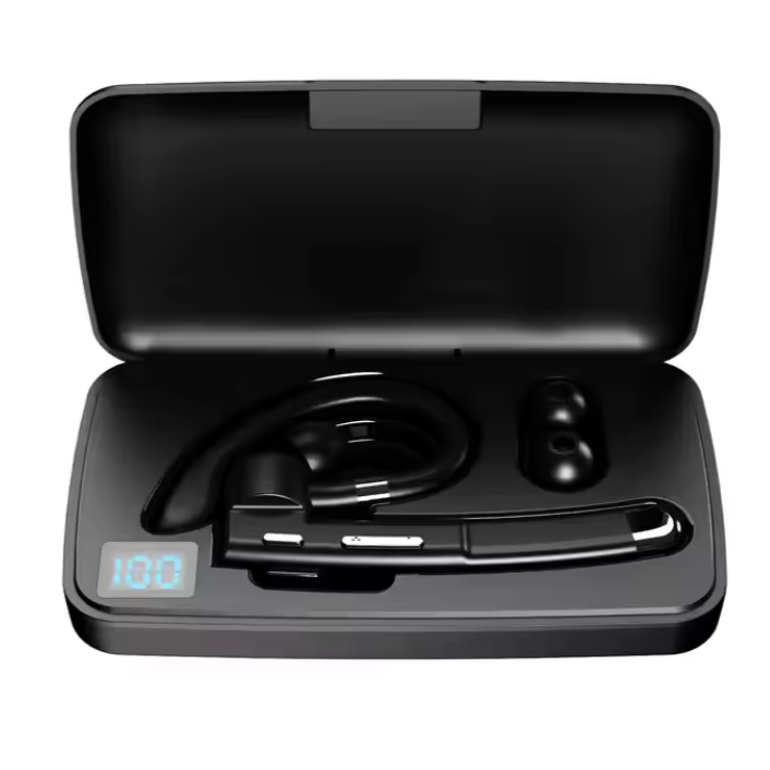 Cască Bluetooth Handsfree Business, EM-YYK520 cu Microfon HD, Reducere Zgomot, LED, suport ureche ergonomic - imagine 6