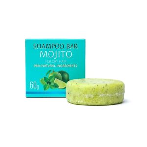 Șampon solid cu Mojito – Saules Riga (60g)