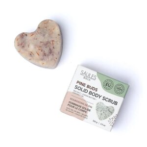 Săpun scrub natural exfoliant cu Muguri de Pin | Saules Riga | 100 gr
