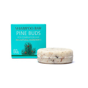 Șampon solid cu muguri de Pin – Saules Riga (60g)
