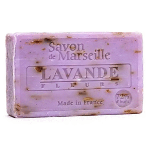 Săpun Natural Exfoliant Le Chatelard 1802 – Savon de Marseille cu Flori de Lavandă cu Flori – 100g