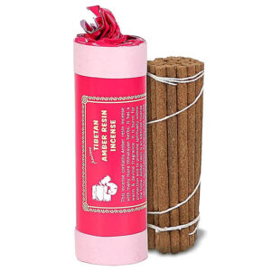 Bețișoare parfumate tibetane naturale – Chihlimbar | Purificare, protecție & spiritualitate