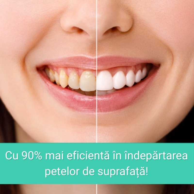 Tablete masticabile de pastă de dinți solidă cu Hidroxyapatită, 150 comprimate mentolate | Albire, protecție și prospețime în format inovator IKZEE® - imagine 6
