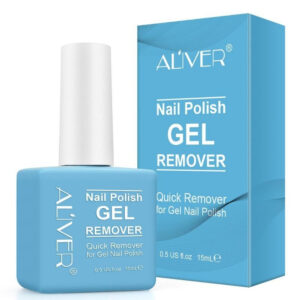 Gel pentru îndepărtarea ojei semipermanente – ALIVER® | Rapid, eficient și delicat cu unghiile, 15 ml