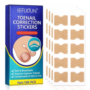 Set 100 Plasturi Corectori SEFUDUN® pentru Unghii Încarnate | Îngrijire profesională pentru unghii dureroase