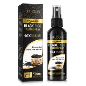 Spray pentru creșterea părului SEFUDUN® cu orez negru fermentat, Vitamin B7 și Ghimbir – 100 ml