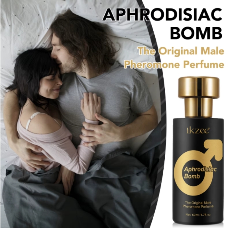Parfum bărbătesc cu feromoni "Aphrodisiac Bomb" | Putere de seducție și atracție instantanee, 50 ml, IKZEE® - imagine 8