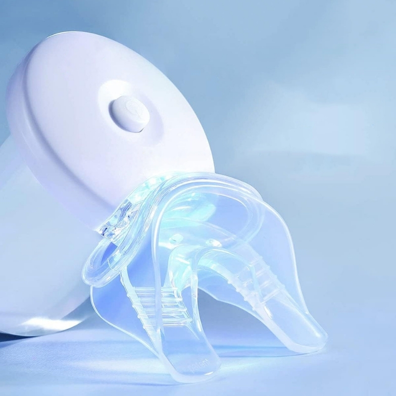 Kit de albire a dinților cu lumină LED albastră și 3 geluri – NeaTeeth® | Albire profesională acasă, în doar 10 minute pe zi - imagine 2