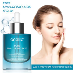 Alternative view of Ser facial cu Acid Hialuronic pur, Coenzima Q10,  Matrixyl 3000, Acid Hialuronic, Vitamina B5 - Anti‑îmbătrânire, Fermitate și Hidratare, 30 ml, ONE1X®