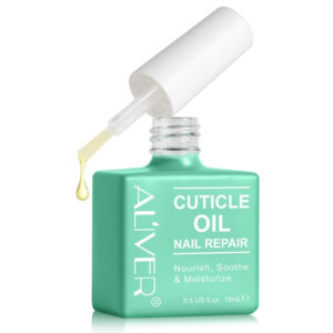 Alternative view of Ulei cuticule ALIVER® - Tratament cu Șofrănel, Vitamina E, Lapte și Miere – Hidratare, Calmare și Reparare unghii & cuticule, 15 ml