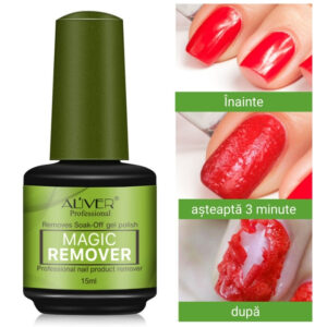 Alternative view of Gel pentru îndepărtarea ojei semipermanente – ALIVER® FB18658 | Rapid, eficient și delicat cu unghiile, 15 ml
