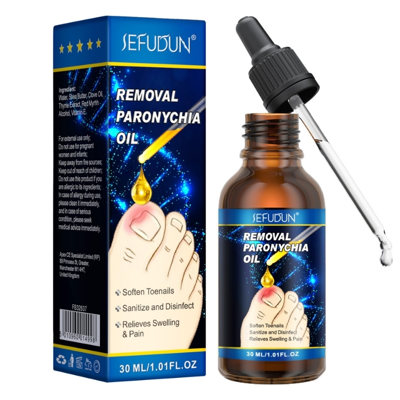 Ulei Tratament Unghii Încarnate și Anti-Paronichie SEFUDUN®– Dezinfectează, Ameliorează Durerea, Înmoaie și Reface Unghia Natural, 30ml - imagine 2