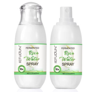 Alternative view of Spray cu apă de orez fermentată, Extract de Garofiță, Ulei de Ricin, Ghimbir și Vitamina B7, pentru Creșterea părului, fortifiere și hidratare naturală, 50 ml