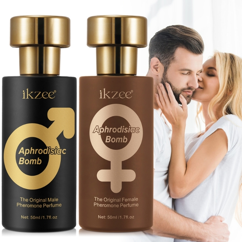 Parfum bărbătesc cu feromoni "Aphrodisiac Bomb" | Putere de seducție și atracție instantanee, 50 ml, IKZEE® - imagine 2