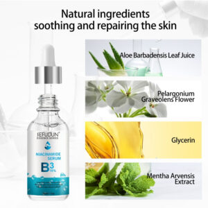 Alternative view of Ser Facial cu 10% Niacinamidă (Vitamina B3) pentru Hidratare, Anti-aging și Corectarea Imperfecțiunilor, 30 ml, SEFUDUN®