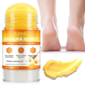 Alternative view of Balsam hidratant pentru călcâie, coate, mâini și picioare cu Miere de Manuka, Aloe Vera și Mușețel | Repară, catifelează și protejează pielea uscată