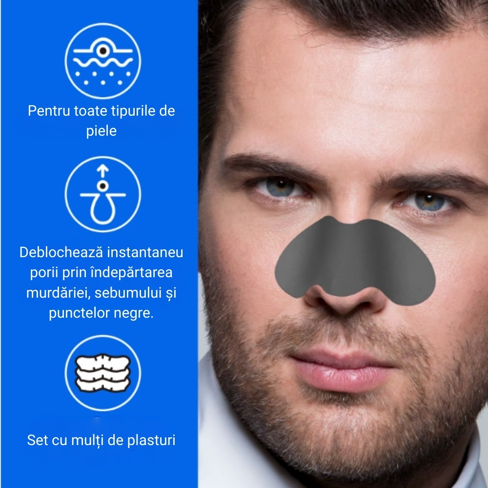 Plasturi nazali PEGCiZ® cu Cărbune Activ de Bambus și Extract de Hamamelis – Curățare profundă și reducerea punctelor negre, 90 buc - imagine 4