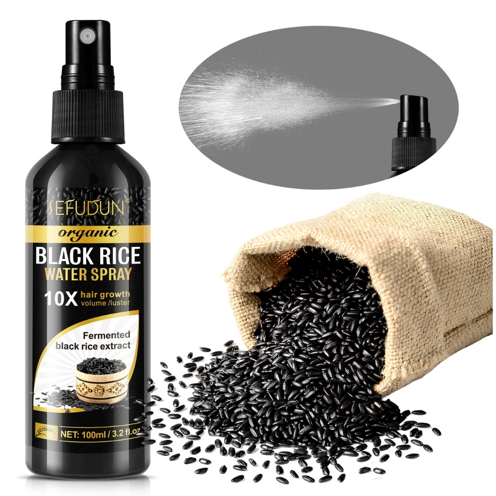 Spray pentru creșterea părului SEFUDUN® cu orez negru fermentat, Vitamin B7 și Ghimbir – 100 ml - imagine 4