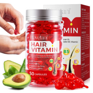 Alternative view of Capsule cu MultiVitamine pentru Păr și Uleiuri Naturale | Tratarea Părului, Hidratare profundă, hrănire și strălucire, 50 buc, Frovetani®