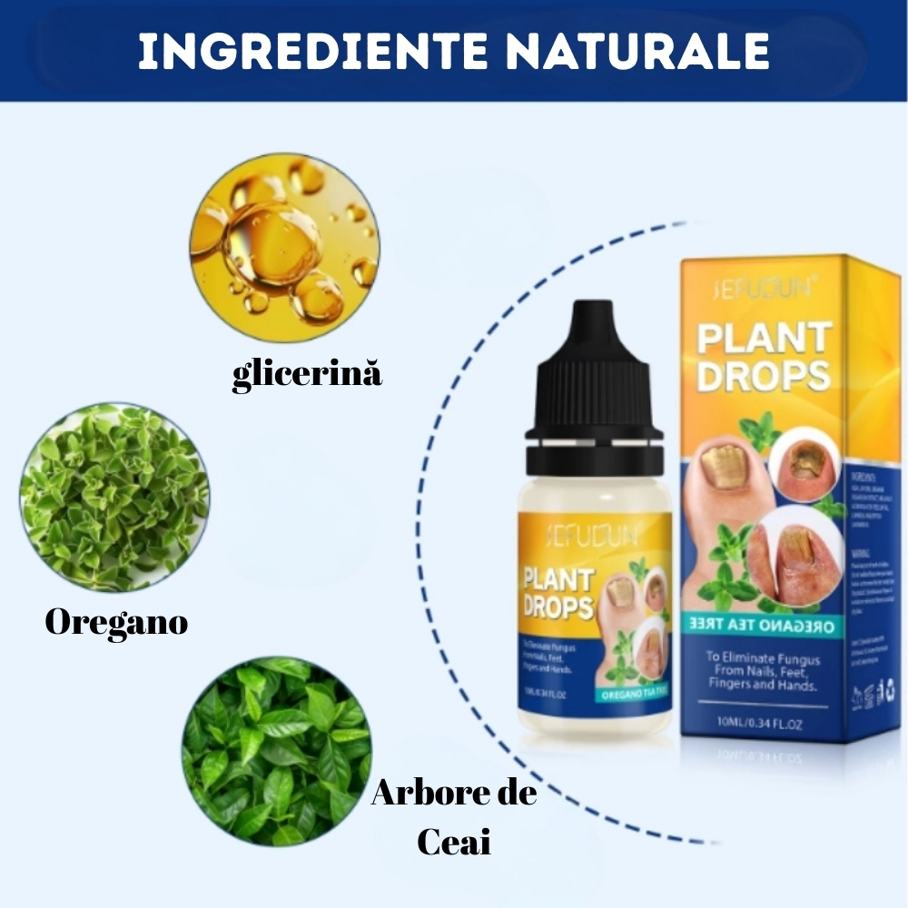 Soluție naturală SEFUDUN® pentru tratarea ciupercii unghiei, sinergie de uleiuri esențiale și glicerină,10 ml - imagine 3